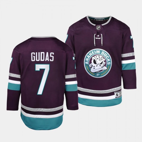 Anaheim Ducks #7 Radko Gudas 2023-24 30th Annivers...