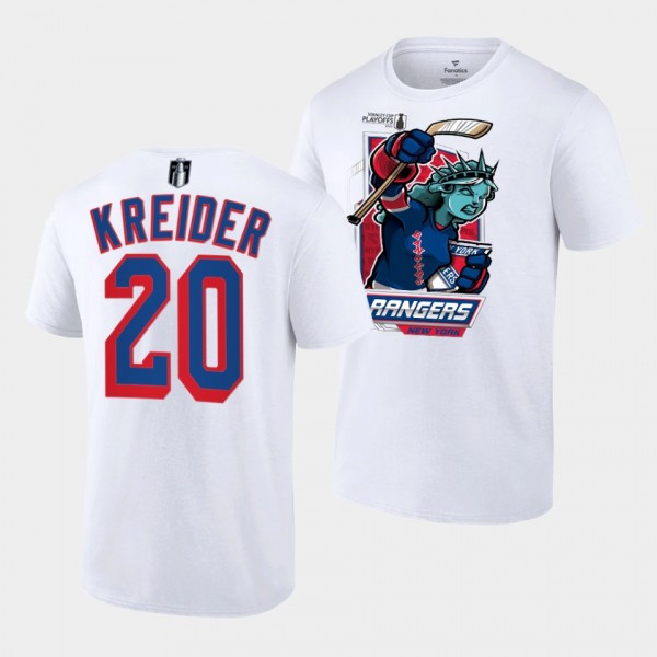 Chris Kreider New York Rangers 2022 Metropolitan D...