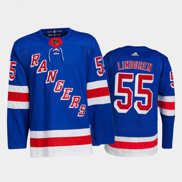 2021-22 New York Rangers Ryan Lindgren Primegreen ...