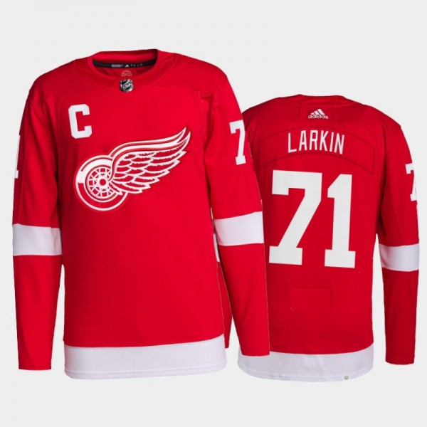 2021-22 Detroit Red Wings Dylan Larkin Pro Authent...