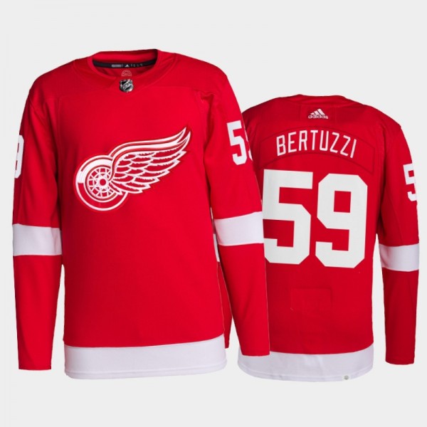 2021-22 Detroit Red Wings Tyler Bertuzzi Pro Authe...
