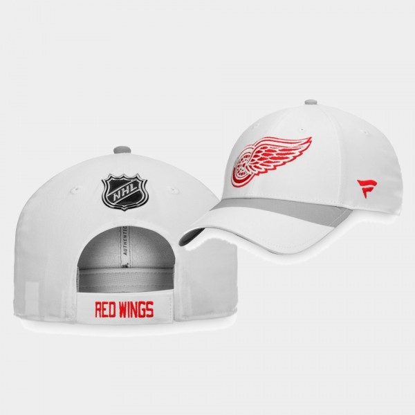 Detroit Red Wings 2021 Special Edition White Adjus...