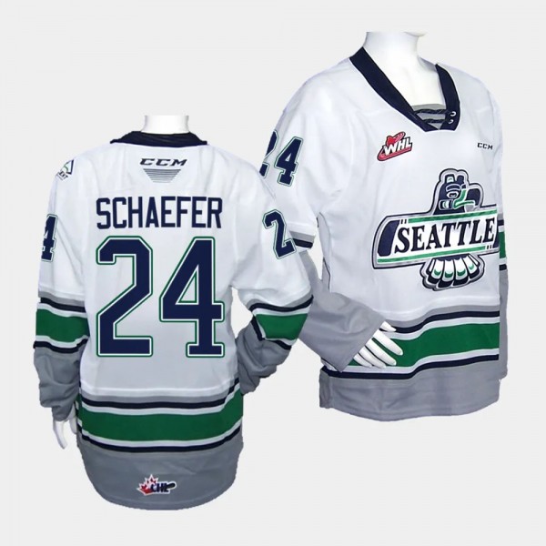 Reid Schaefer Seattle Thunderbirds #24 2023 WHL Ch...