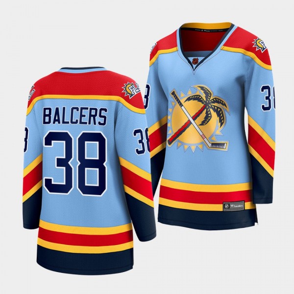 Rudolfs Balcers Florida Panthers 2022 Special Edition 2.0 Women Breakaway Player 38 Jersey Retro