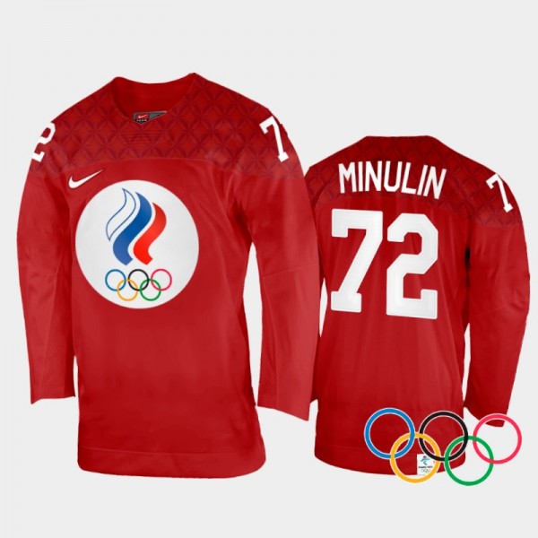 Russia Hockey Artyom Minulin 2022 Winter Olympics ...