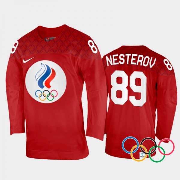 Russia Hockey Nikita Nesterov 2022 Winter Olympics...