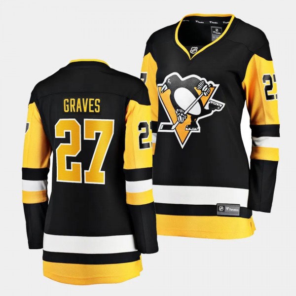 Ryan Graves Pittsburgh Penguins Home Women Breakaway Player 27 Jersey