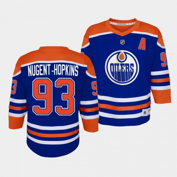 Ryan Nugent-Hopkins Edmonton Oilers Youth Jersey 2...