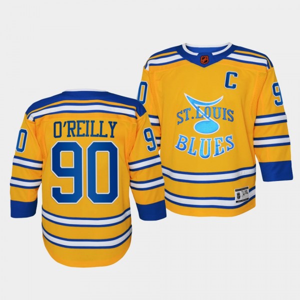 Youth Ryan O'Reilly Blues Yellow Special Edition 2...