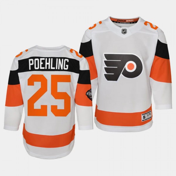 Philadelphia Flyers #25 Ryan Poehling 2024 NHL Sta...