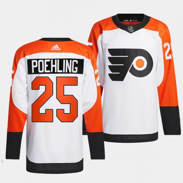 Ryan Poehling Philadelphia Flyers Away White #25 P...