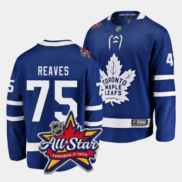2024 NHL All-Star Patch Ryan Reaves Jersey Toronto...