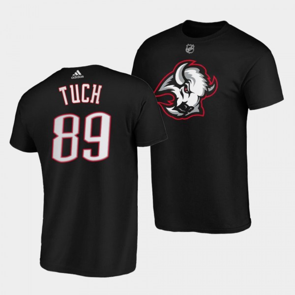 Alex Tuch Third Logo Buffalo Sabres 2022-23 Black T-Shirt Goathead