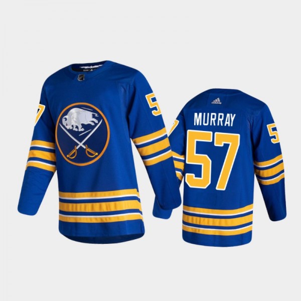 Buffalo Sabres Brett Murray #57 Home Royal 2020-21 Authentic Jersey