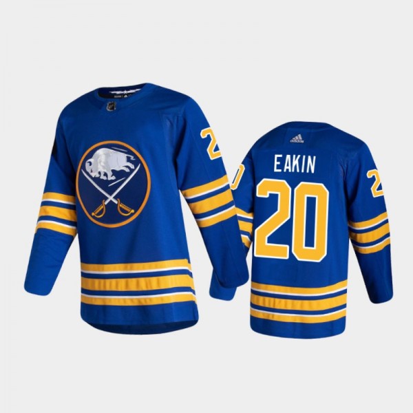 Buffalo Sabres Cody Eakin #20 Home Royal 2020-21 Authentic Jersey