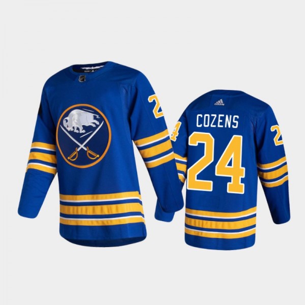 Buffalo Sabres Dylan Cozens #24 Home Royal 2020-21 Authentic Jersey
