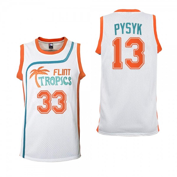 Sabres Flint Tropics Basketball Mark Pysyk Jersey Semi-Pro