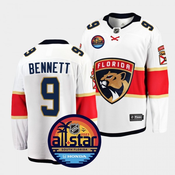 Sam Bennett Panthers #9 2023 NHL All-Star Jersey W...