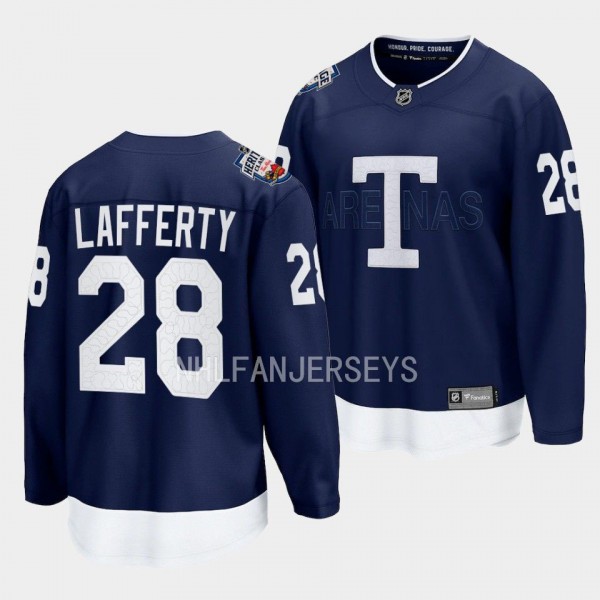 Toronto Maple Leafs Sam Lafferty 2022 Heritage Cla...