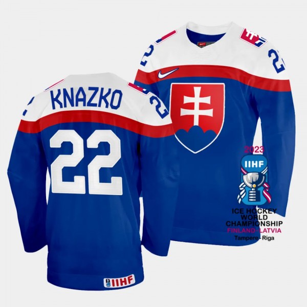 Slovakia 2023 IIHF World Championship Samuel Knazk...