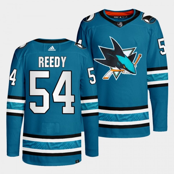 San Jose Sharks 2022-23 Home Scott Reedy #54 Teal ...