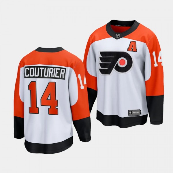 Sean Couturier Philadelphia Flyers 2023-24 Away Wh...