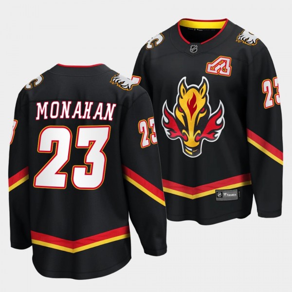 Sean Monahan Calgary Flames 2022-23 Alternate Blac...