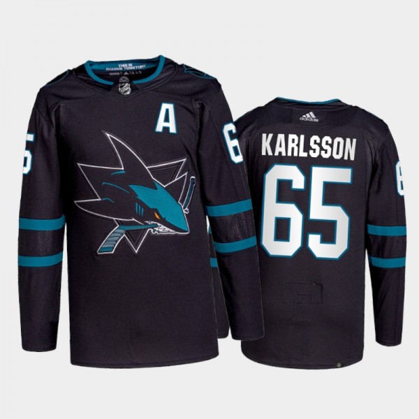 Erik Karlsson San Jose Sharks Authentic Pro Jersey...
