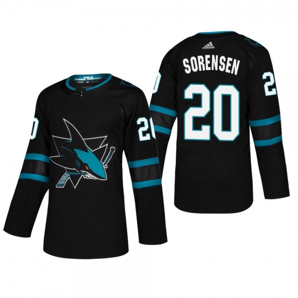 Men's San Jose Sharks Marcus Sorensen #20 2018-19 ...