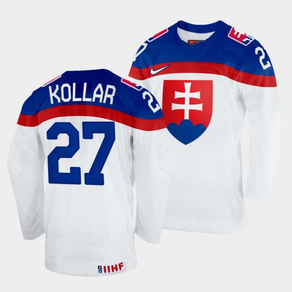 Slovakia Hockey #27 Andrej Kollar 2022 IIHF World ...