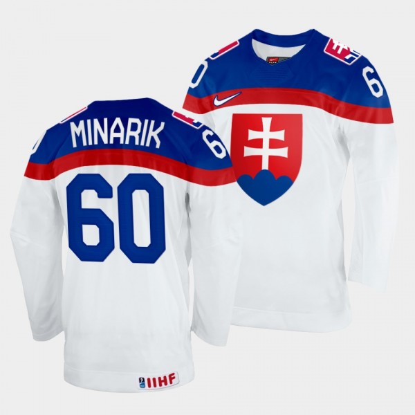 Slovakia Hockey #60 Jakub Minarik 2022 IIHF World ...