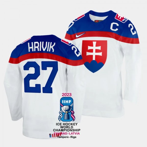 Marek Hrivik 2023 IIHF World Championship Slovakia...