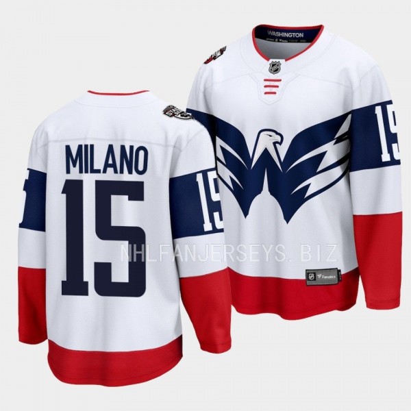 Washington Capitals Sonny Milano 2023 NHL Stadium ...