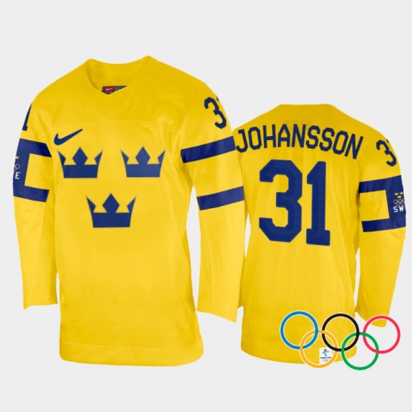 Sweden Hockey Lars Johansson 2022 Winter Olympics ...