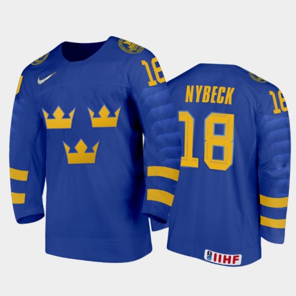 Sweden Hockey Zion Nybeck 2022 IIHF World Junior C...