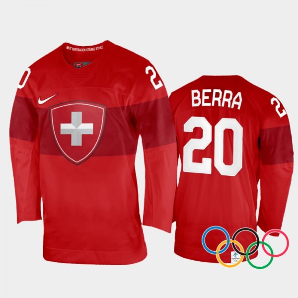 Switzerland Hockey Reto Berra 2022 Winter Olympics...