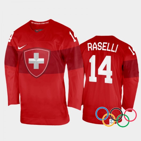 Evelina Raselli Switzerland Women's Hockey Red Hom...