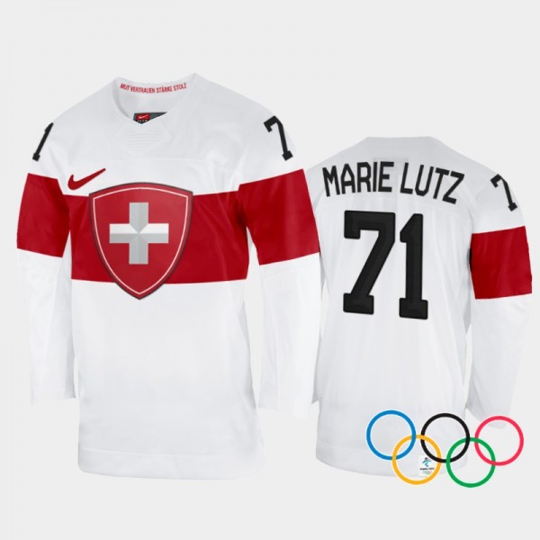 Switzerland Women's Hockey Lena Marie Lutz 2022 Wi...