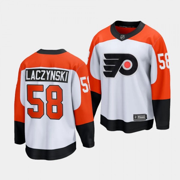 Tanner Laczynski Philadelphia Flyers 2023-24 Away ...