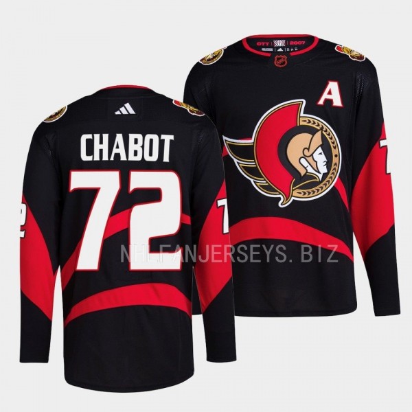 Special Edition 2.0 Ottawa Senators Thomas Chabot #72 Black Breakaway Jersey 2022