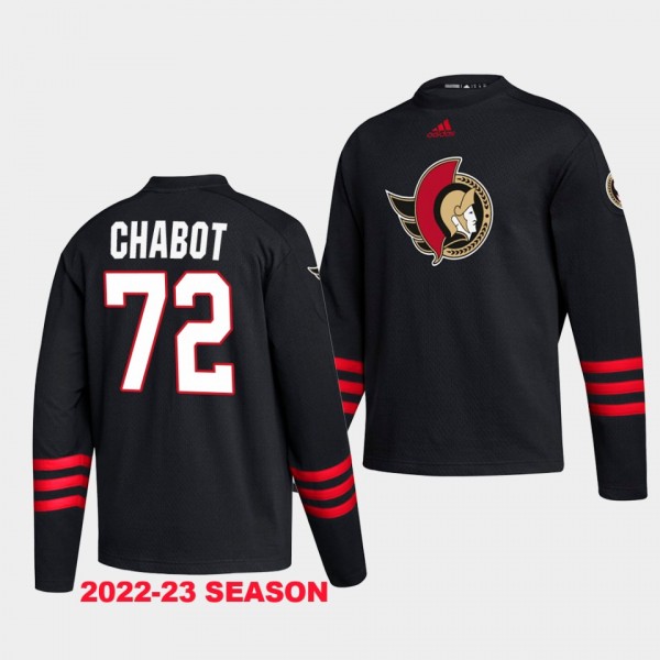 Ottawa Senators Thomas Chabot Vintage Hockey #72 B...