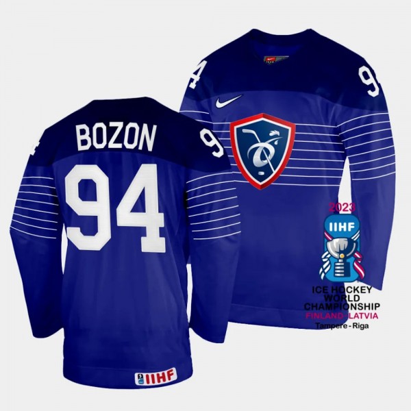 France 2023 IIHF World Championship Tim Bozon #94 ...