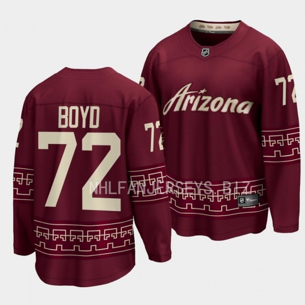 Travis Boyd Arizona Coyotes 2022-23 Desert Night A...