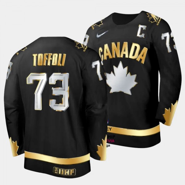 Canada 2023 Champions Du Monde Tyler Toffoli #73 B...
