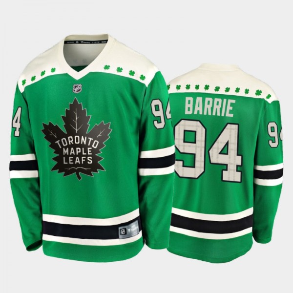 Fanatics Tyson Barrie #94 Maple Leafs 2020 St. Pat...