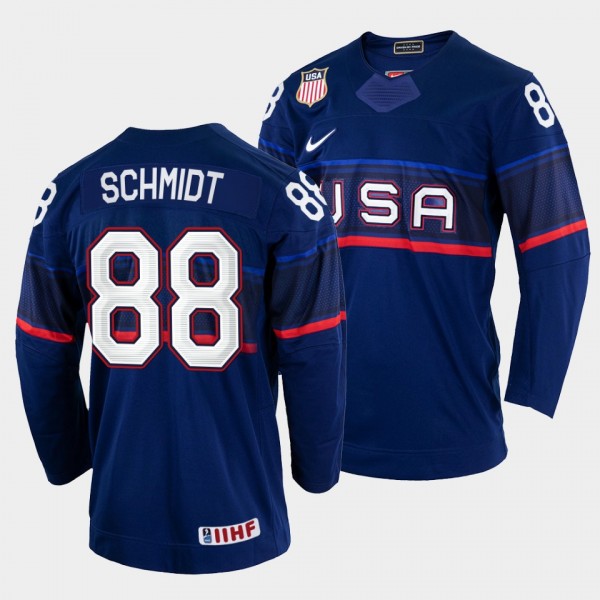 Nate Schmidt 2022 IIHF World Championship USA Hock...