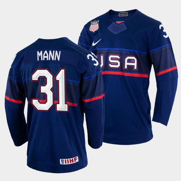 Strauss Mann 2022 IIHF World Championship USA Hock...