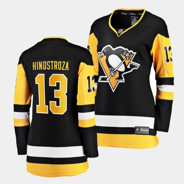 Vinnie Hinostroza Pittsburgh Penguins Home Women Breakaway Player 13 Jersey