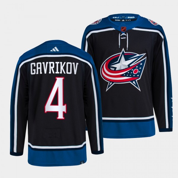 Vladislav Gavrikov Columbus Blue Jackets 2022 Reve...