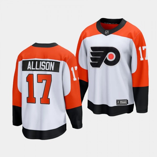 Wade Allison Philadelphia Flyers 2023-24 Away Whit...